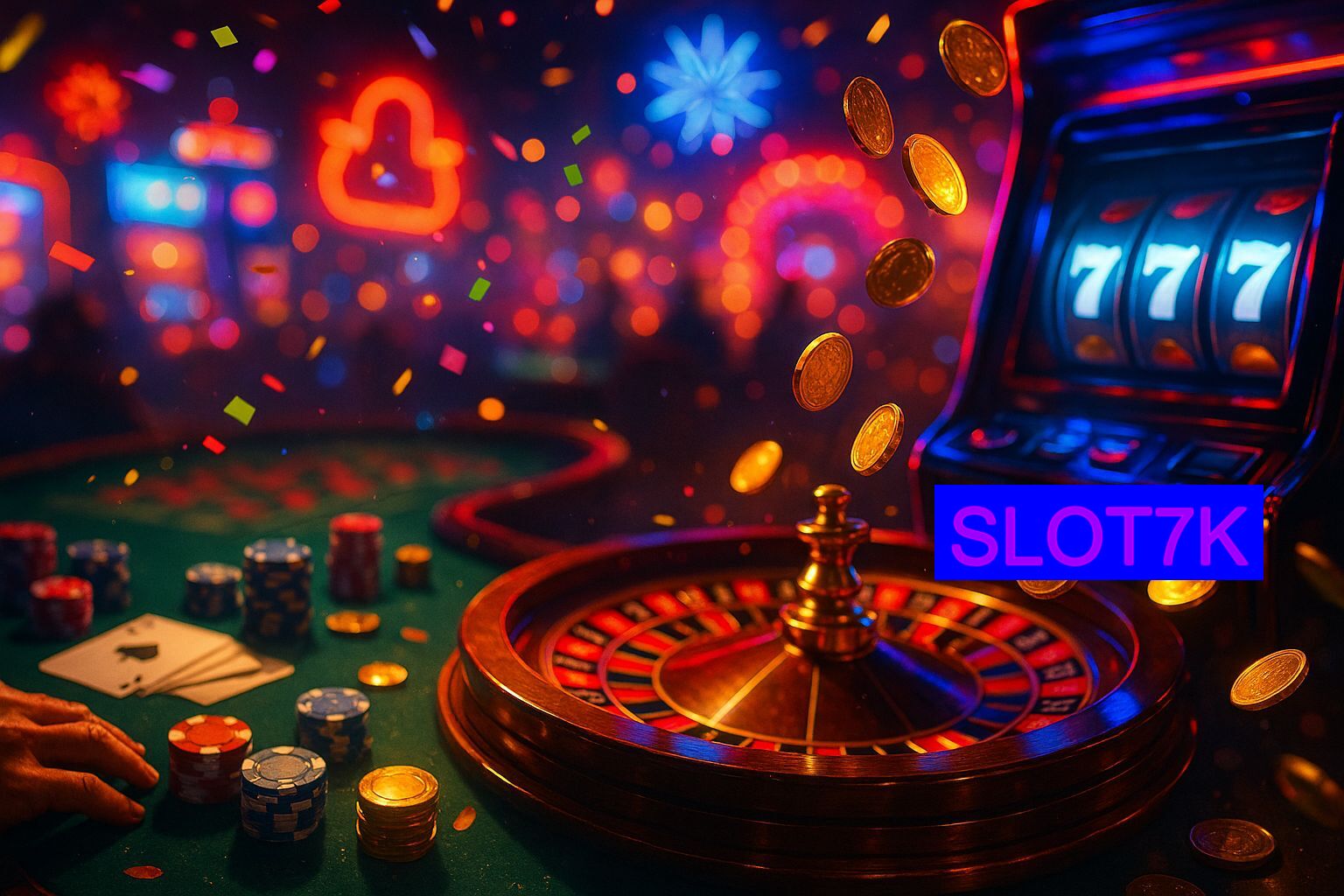 Jogos emocionantes no SLOT7K